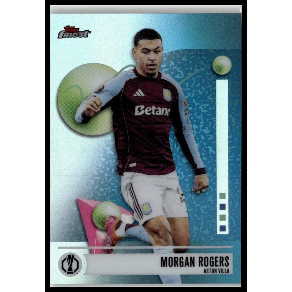 2025-26 Finest UEFA Club Competitions } Morgan Rogers Refractor